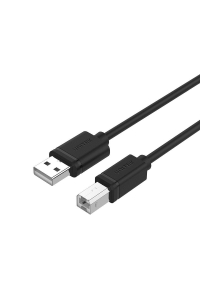 UNITEK Y-C421GBK USB kabel 5 m USB 2.0 USB A USB B Černá Obrázok pre UNITEK Y-C421GBK USB kabel 5 m USB 2.0 USB A USB B Černá
