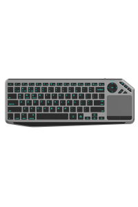 Obrázok pre Techly ICTB9801TB klávesnice Univerzální RF bezdrátové + Bluetooth QWERTY Americká angličtina Černá