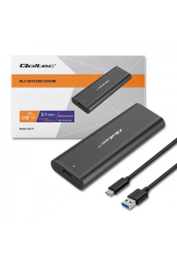 Obrázok pre Qoltec 50312 rámeček na disk SSD rámeček Černá M.2