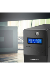 Qoltec Monolith zdroj nepřerušovaného napětí S dvojitou konverzí (online) 0,45 kVA 240 W 2 AC zásuvky / AC zásuvek Obrázok pre Qoltec Monolith zdroj nepřerušovaného napětí S dvojitou konverzí (online) 0,45 kVA 240 W 2 AC zásuvky / AC zásuvek