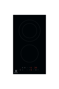 Electrolux LHR3233CK varná deska Černá Vestavěné Keramický 2 zóna/zón Obrázok pre Electrolux LHR3233CK varná deska Černá Vestavěné Keramický 2 zóna/zón