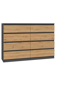 Obrázok pre Topeshop M8 140 ANT/ART KPL komoda
