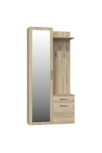 Topeshop GAR DUO SONOMA vstupní skříň Obrázok pre Topeshop GAR DUO SONOMA vstupní skříň