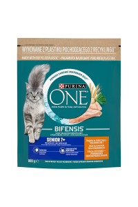 Obrázok pre PURINA One Bifensis Senior 7+ - suché krmivo pro kočky - 800 g