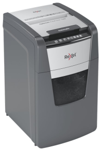 Rexel Optimum AutoFeed+ 130X skartovačka Příčné skartování 55 dB 22 cm Černá, Stříbrná Obrázok pre Rexel Optimum AutoFeed+ 130X skartovačka Příčné skartování 55 dB 22 cm Černá, Stříbrná