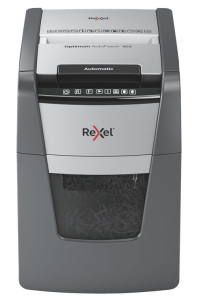 Rexel AutoFeed+ 90X skartovačka Příčné skartování 55 dB Černá, Šedá Obrázok pre Rexel AutoFeed+ 90X skartovačka Příčné skartování 55 dB Černá, Šedá