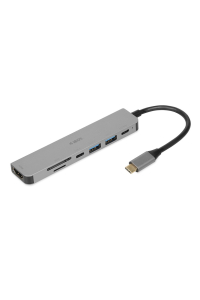 Obrázok pre iBox IUH3SL4K rozbočovač rozhraní USB typu C 5000 Mbit/s Stříbrná