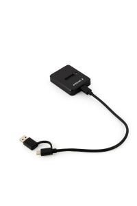 Obrázok pre Gembird DD-U3M2 dokovací stanice pro úložná zařízení USB 3.2 Gen 1 (3.1 Gen 1) Type-C Černá