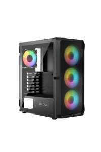 Obrázok pre Logic PORTOS ARGB MINIDI skříň USB 3.0 černá