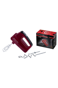 Russell Hobbs 24670-56 mixér Ruční mixér 350 W Červená Obrázok pre Russell Hobbs 24670-56 mixér Ruční mixér 350 W Červená