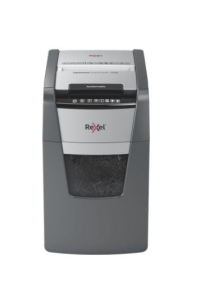 Obrázok pre Rexel AutoFeed+ 150X automatic shredder, P-4, cuts confetti cut (4x28mm), 150 sheets, 44 litre bin