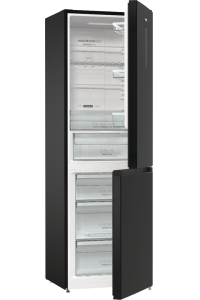 Gorenje NRK6192ABK4 lednice/mrazák Stojací 302 l E Černá Obrázok pre Gorenje NRK6192ABK4 lednice/mrazák Stojací 302 l E Černá