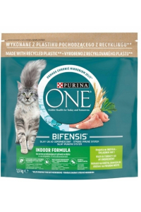 Obrázok pre PURINA One Bifensis Indoor Formula - suché krmivo pro kočky - 1,5 kg