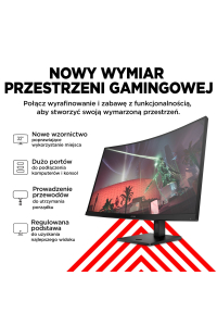 HP OMEN by HP 32c počítačový monitor 80 cm (31.5 Obrázok pre HP OMEN by HP 32c počítačový monitor 80 cm (31.5