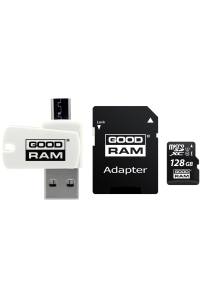 Goodram M1A4-1280R12 flash paměť 128 GB MicroSDHC Class 10 UHS-I Obrázok pre Goodram M1A4-1280R12 flash paměť 128 GB MicroSDHC Class 10 UHS-I
