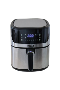 Obrázok pre Horkovzdušná fritéza NOVEEN AF550 6,5 l 1600 W Černá, Stříbrná