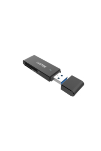 UNITEK Y-9327A čtečka karet USB 3.2 Gen 1 (3.1 Gen 1) Type-A Černá Obrázok pre UNITEK Y-9327A čtečka karet USB 3.2 Gen 1 (3.1 Gen 1) Type-A Černá