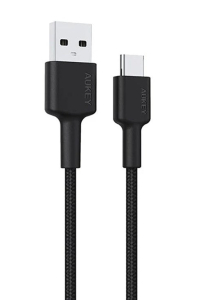 AUKEY CB-CD30 USB kabel 0,9 m USB A USB C Černá Obrázok pre AUKEY CB-CD30 USB kabel 0,9 m USB A USB C Černá