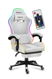 Obrázok pre HERNÍ ŽIDLE HUZARO FORCE 4.7 RGB White