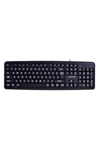 Esperanza EK129 USB QWERTY klávesnice britská angličtina černá Obrázok pre Esperanza EK129 USB QWERTY klávesnice britská angličtina černá