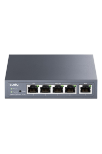 Cudy Gigabit Multi-WAN VPN Router router zapojený do sítě Fast Ethernet, Gigabit Ethernet Šedá Obrázok pre Cudy Gigabit Multi-WAN VPN Router router zapojený do sítě Fast Ethernet, Gigabit Ethernet Šedá