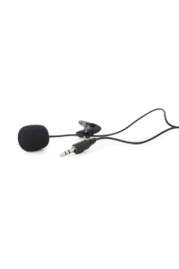 Obrázok pre GEMBIRD mikrofón s klipom, MIC-C-01, čierny