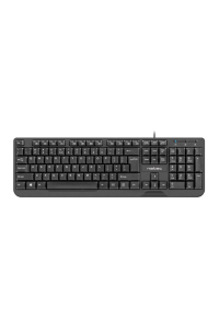 KLÁVESNICE NATEC TROUT SLIM USB, US LAYOUT, ČERNÁ Obrázok pre KLÁVESNICE NATEC TROUT SLIM USB, US LAYOUT, ČERNÁ