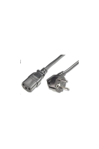 PREMIUMCORD Kabel napájecí 230V/10A, zahnutá vidlice, 2m kpsp2 Obrázok pre PREMIUMCORD Kabel napájecí 230V/10A, zahnutá vidlice, 2m kpsp2
