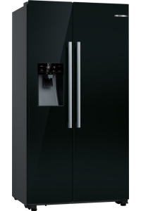 Bosch Serie 6 KAD93ABEP lednice s mrazničkou (vedle sebe) Stojací 562 l E Černá Obrázok pre Bosch Serie 6 KAD93ABEP lednice s mrazničkou (vedle sebe) Stojací 562 l E Černá