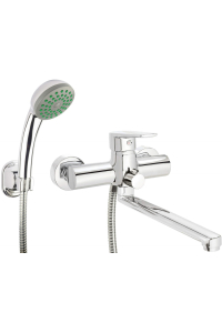 Obrázok pre Wall-mounted washbasin and bath mixer with shower set