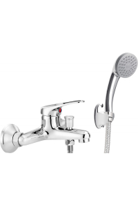 Obrázok pre Wall-mounted bathtub mixer with shower set