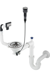 Siphon for 1-bowl granite sink - Space-Saver Obrázok pre Siphon for 1-bowl granite sink - Space-Saver
