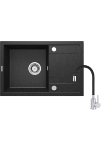 Obrázok pre Granite sink with faucet with flexible spout