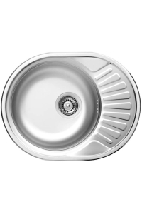 Obrázok pre 1-bowl steel sink with drainer