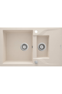 1.5-bowl granite sink with drainer Obrázok pre 1.5-bowl granite sink with drainer