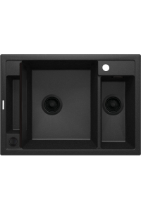Magnetic granite sink 1.5-bowl Obrázok pre Magnetic granite sink 1.5-bowl