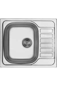 Steel sink 1-bowl drainer ZEO 311A Obrázok pre Steel sink 1-bowl drainer ZEO 311A