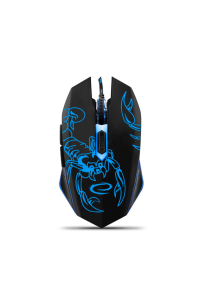 Esperanza EGM203B Scorpio myš USB Typ-A Optický 2400 DPI Pro praváky Obrázok pre Esperanza EGM203B Scorpio myš USB Typ-A Optický 2400 DPI Pro praváky