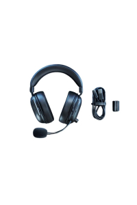 Razer BLACKSHARK V2 HYPERSPEED Sluchátka s mikrofonem Kabelový a bezdrátový Přes hlavu Hraní USB Typ-A Bluetooth Černá Obrázok pre Razer BLACKSHARK V2 HYPERSPEED Sluchátka s mikrofonem Kabelový a bezdrátový Přes hlavu Hraní USB Typ-A Bluetooth Černá