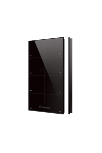 Obrázok pre GRENTON TOUCH PANEL/ 8 TOUCH AREAS/ TF-BUS/ BLACK GLASS FRONT