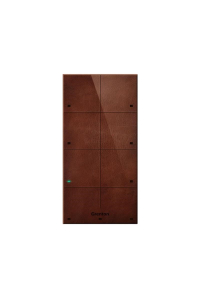 Obrázok pre GRENTON TOUCH PANEL/ 8 TOUCH AREAS/ TF-BUS/ DARK, MADE OF NATURAL LEATHER FRONT
