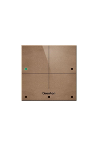 Obrázok pre GRENTON TOUCH PANEL/ 4 TOUCH FIELDS/ TF-BUS/ LIGHT, MADE OF NATURAL LEATHER FRONT