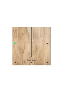 Obrázok pre GRENTON TOUCH PANEL/ 4 TOUCH FIELDS/ TF-BUS/ LIGHT WOODEN FRONT