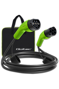 Qoltec 52473 EV kabel typu 2 pro nabíjení auta | 400V | 11kW | 16A | 5m Obrázok pre Qoltec 52473 EV kabel typu 2 pro nabíjení auta | 400V | 11kW | 16A | 5m