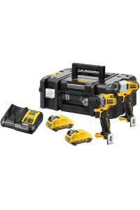 DeWALT DCK2110L2T-QW AKU/rázový šroubovák Černá, Žlutá Obrázok pre DeWALT DCK2110L2T-QW AKU/rázový šroubovák Černá, Žlutá