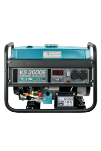 Obrázok pre Könner & Söhnen KS 3000E motorové generátory 2600 W 15 l Benzín Černá, Modrozelená