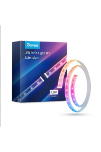 GOVEE H100E LED PÁSEK EXTENDER 1M, RGBIC+, KOMPATIBILITA S MATERIÁLEM Obrázok pre GOVEE H100E LED PÁSEK EXTENDER 1M, RGBIC+, KOMPATIBILITA S MATERIÁLEM