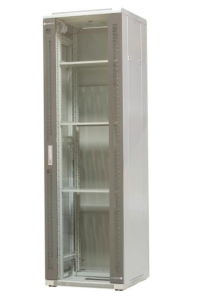 EMITERNET Free-standing frame cabinet EmiterNet Top, 42U, front door sheet metal/glass, 600x600x1980mm (width/depth/height) EM/SH05D-6642 Obrázok pre EMITERNET Free-standing frame cabinet EmiterNet Top, 42U, front door sheet metal/glass, 600x600x1980mm (width/depth/height) EM/SH05D-6642