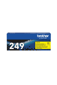 Brother TN-249Y tonerová náplň 1 kusů Originální Žlutá Obrázok pre Brother TN-249Y tonerová náplň 1 kusů Originální Žlutá
