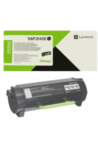 Lexmark 56F2H0E tonerová náplň 1 kusů Originální Černá Obrázok pre Lexmark 56F2H0E tonerová náplň 1 kusů Originální Černá